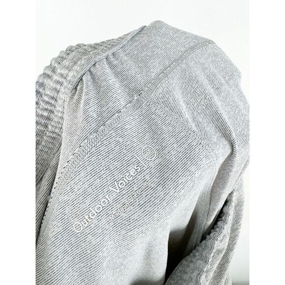 Outdoor Voices Women’s Size Medium Relaxed CloudKnit Sweatpant Fog Grey - Picture 4 of 7